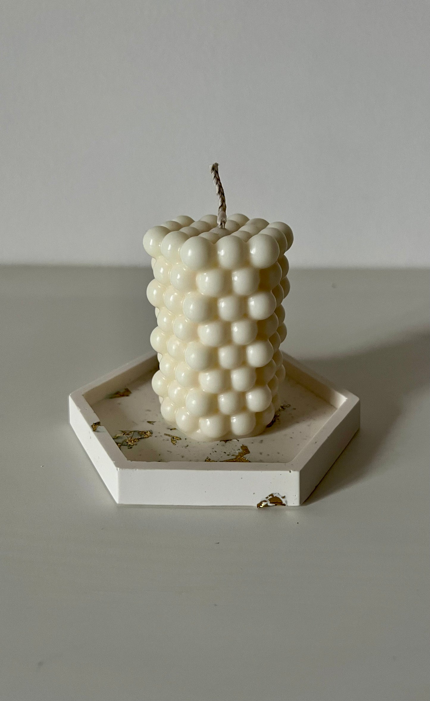 Bubble Pillar - Soy Candle