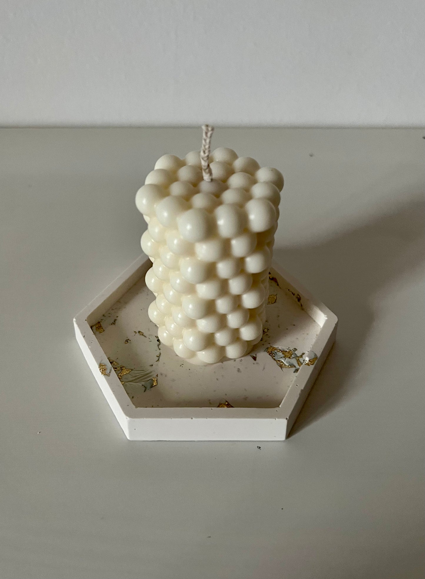 Bubble Pillar - Soy Candle